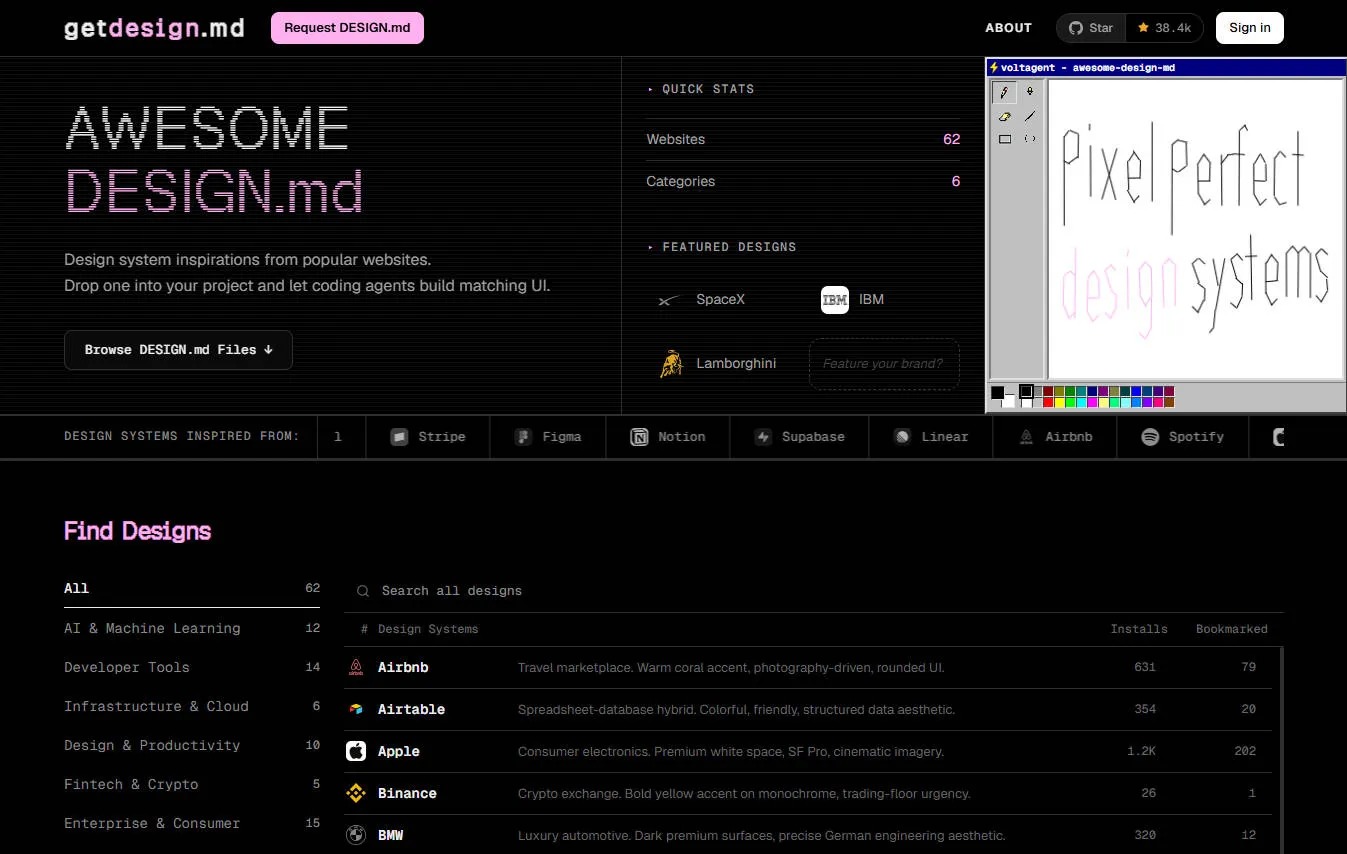 Related to 从 awesome-design-md 的走红，谈设计能力的结构化输出